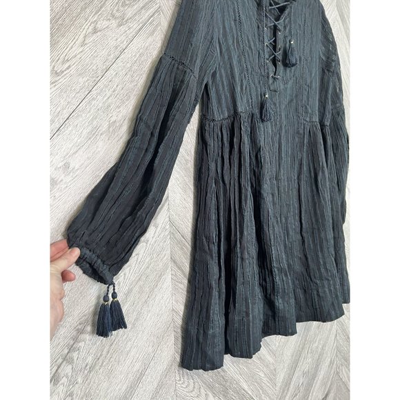 Ulla Johnson Helena Dress Navy Size 2 - Picture 6 of 8